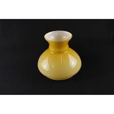 Glass Lamp Shade Replacement Amber Oil Lamp