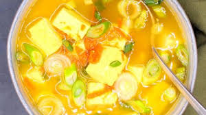miso soup with turmeric and ginger
