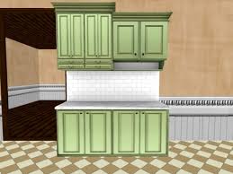 Easily resize cabinets to fit your home. Second Life Marketplace Kitchen Cabinets Vintage Green 1 Prim