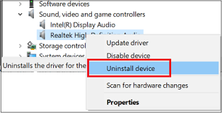 fix audio or sound problems in windows