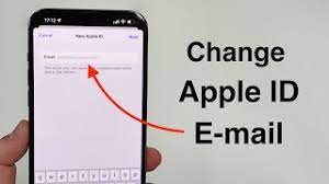 2022 how to change your apple id e