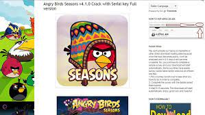 Angry Birds Seasons v4.1.0 Crack with Serial key Full version - video  Dailymotion