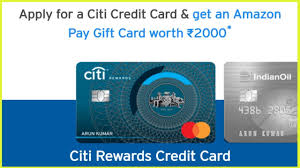 * citibank credit card no: Get 2000 Amazon Pay Gift Card On Citi Bank Credit Card Apply Citi Bank Credit Card Offer On Amazon Youtube
