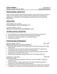 Resume Objective For Teenager Entry Level Resume Objectives
