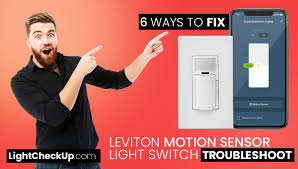leviton motion sensor light switch