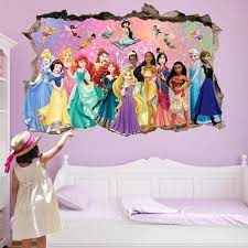 Fairies Rainbow Wall Sticker Mural