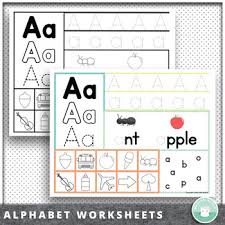 Upper and lowercase letter recognition, or associating sounds with pictures, these alphabet worksheets have it all. Letter Recognition Worksheets Teachers Pay Teachers