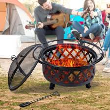 Outdoor Fire Pit Bbq Portable Camping