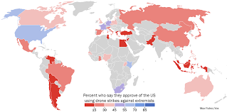 This Map Shows What The World Thinks About The Us Drone