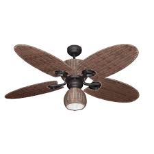 Palm leaf ceiling fan serves you the artistic and natural look to your decoration. Hamilton 52 Palm Leaf Ceiling Fan Old Bronze With Light Kit Mhf135o