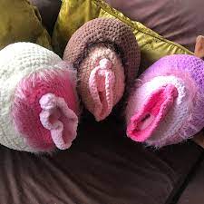 Crochet Vulvavagina Cushionplush Vulva Toy Pussy - Etsy