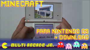 The console was released in 2004, from january 26, 2006 nintendo ds lite became available for purchase, characterized by smaller dimensions and greater brightness screens. Minecraft Para Nintendo Ds Youtube