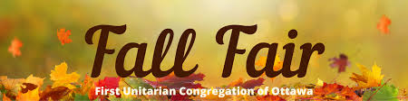 Fall Fair Donations First Unitarian