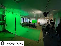 Instagram Awesome Green Screen Lighting Setup Using Our Came Tv Andromeda Slim Tube Rgb Lights To Add Some Extra Green Bengregory Ring Interesting Green Screen Shoot Today Lighting The Screen With A New