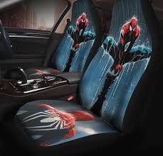 Spider Man Car Seat Covers Set Spider