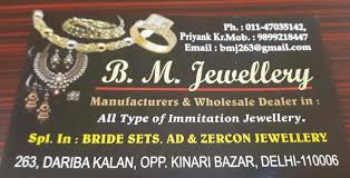 jewellery wholers in chandni chowk
