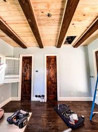 Installing A Tongue And Groove Ceiling