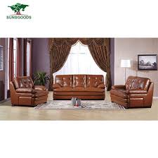 quality tufted genuine leather couches