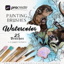 Buy Procreate Brushes Watercolor