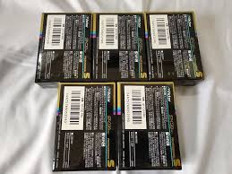Victor S-VHS-C ST-C20Pro High Quality Camcorder Video Cassette Tape  5PCS-f0120-5 | eBay