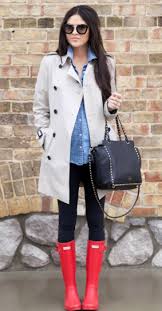 White Trench Coats Howtowear Fashion
