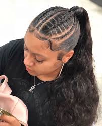 Diy double fishtail braid ponytail hair styles /via. Pin On Black Girls Hairstyles