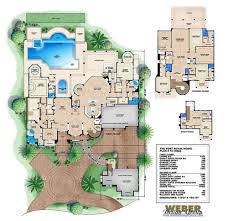 Looking for the best house plans? Mediterranean House Plan Tuscan Luxury 10 000 Mansion Home Plan