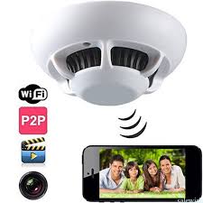 How to tell if a security camera has audio or sound? Wifi Ip Smoke Detector Camera Monitor Motion Detection Nanny Spycam Dvr Hd 1080p Surveillance Dvrs Nvrs Consumer Electronics