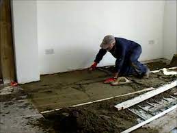 how to diy floor screed you