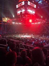 Ppg Paints Arena Section 121 Row Q Seat 13 Wwe Monday