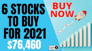 6 stocks to for 2021 best stocks