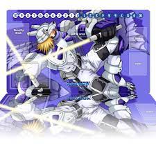 Игровой коврик Digimon Wolfmon DTCG, игровой коврик для настольных игр,  игровой коврик для игры в карты, Аниме Коврик для мыши, коврик для дуэли,  игровые аксессуары, сумка без зоны - купить по выгодной