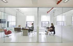 Glass Partitions Office Interiors