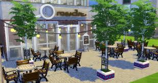 The Perk In Newcrest Sims 4 Cafe Bri