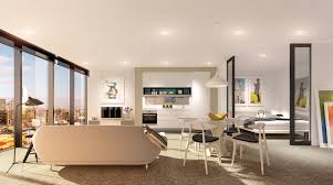 chic studio apartment interior design