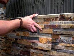 How To Tile With Stacked Stone Panels