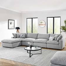 rhyder 4 pc 112 fabric sectional sofa