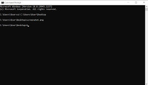 how to open a file from the command prompt
