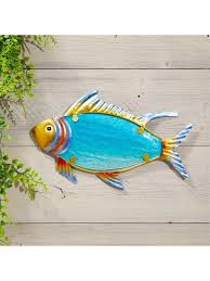 Outdoor Metal Fish Wall Decor For Home