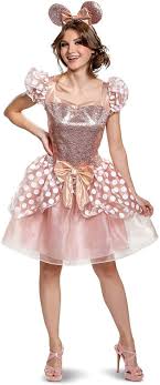 rose gold dress minnie mouse costume
