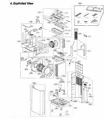 The lg axsva1 26 in. Lg Lp1210bxr Parts Air Conditioners
