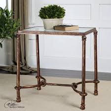 Uttermost Warring Iron End Table In