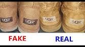 The outside labels are subtly different. Ugg Boots Real Vs Fake How To Spot Counterfeit Uggs Youtube