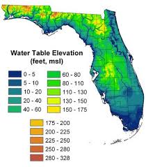 Water Table Map Florida In 2019 Department Of