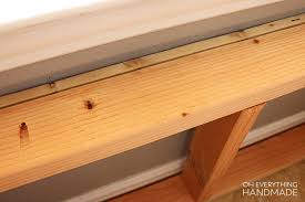 How To Build A Kitchen Nook Bench Full