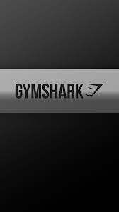 gymshark black fitness gym logo hd
