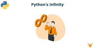 infinity in python how to represent