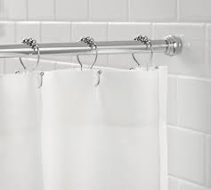 wall mount clic shower curtain rod