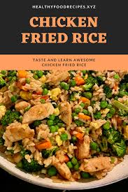 Transfer cauliflower rice to a clean dish towel and squeeze to remove any excess moisture/water. Healthy Chicken Fried Rice Recipe Chicken Fried Rice Chicken Fried Rice Easy Easy Rice Recipes