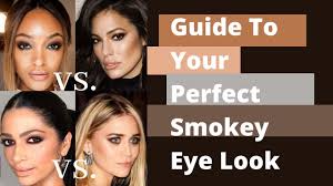 smokey eye for your eye shape